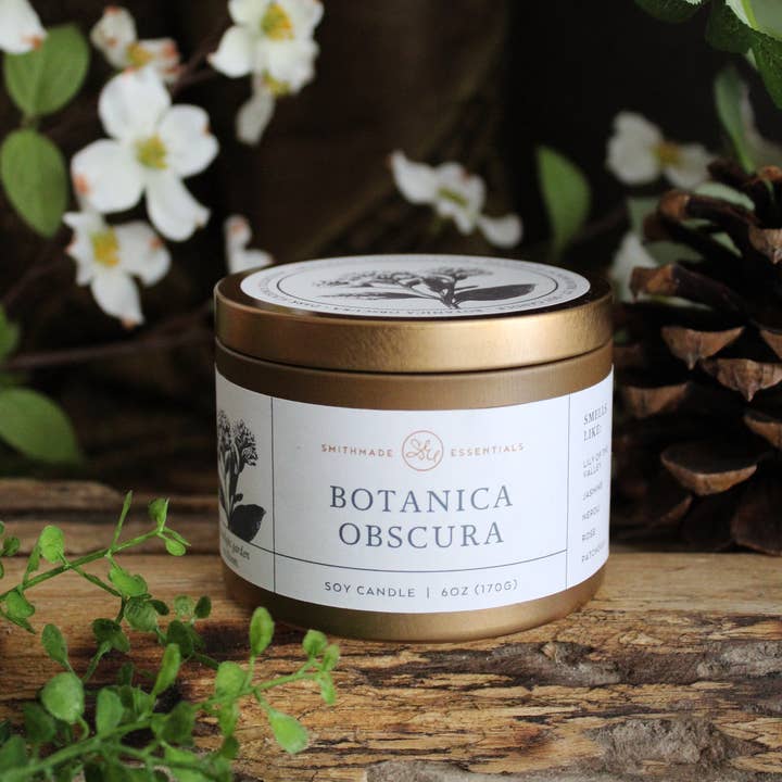 Smithmade Essentials - Wholesale Travel Candles - Botanica Obscura Soy Candle1