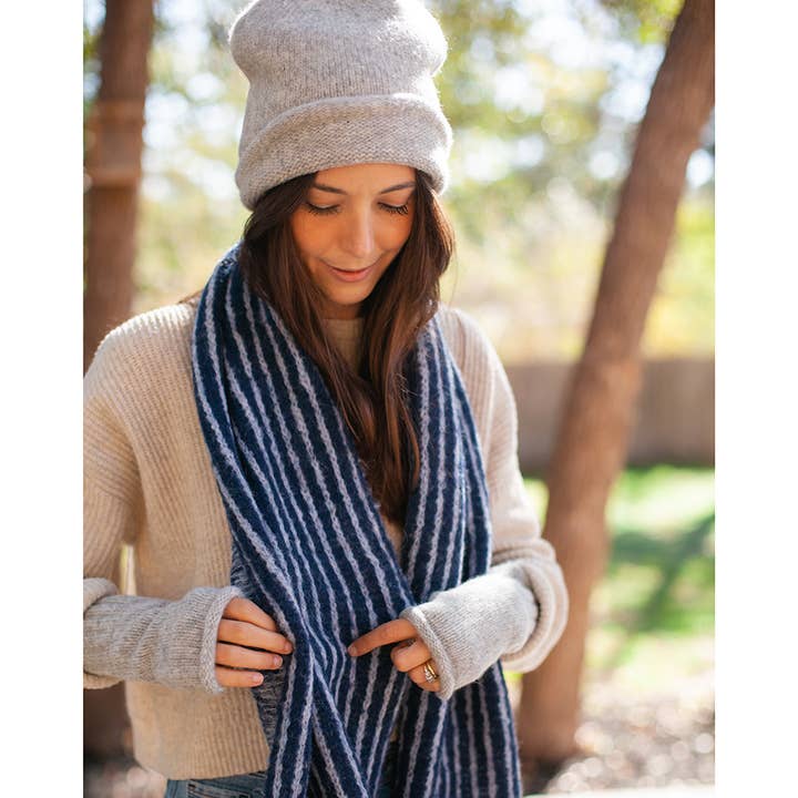 SLATE + SALT - Wholesale Beanie - Women's - Gray Essential Knit Alpaca Beanie Hat