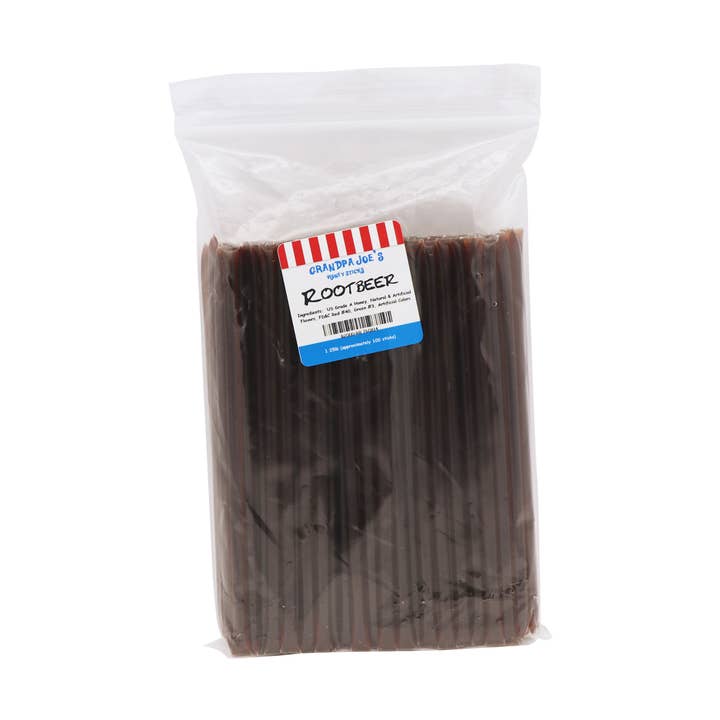 Grandpa Joe's Candy Shop - Wholesale Honey - Honey Sticks Root Beer, 100ct Sticks0