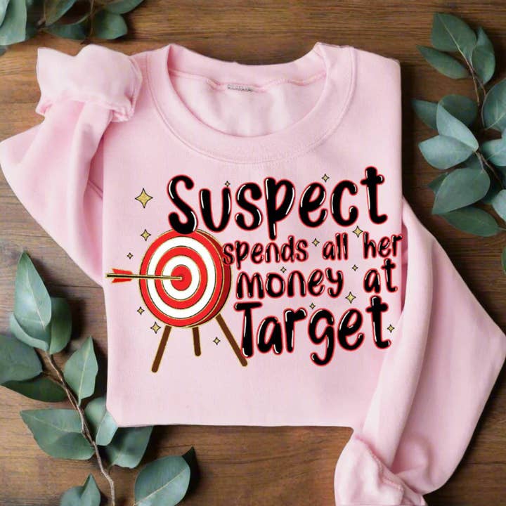 La suspecte dépense tout son argent chez Target. pour la vente par Taurus Belle Boutique