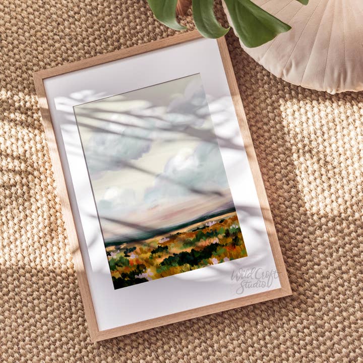 Wild Croft Studio - Wholesale Art Print - In The Distance Landscape Art Print6