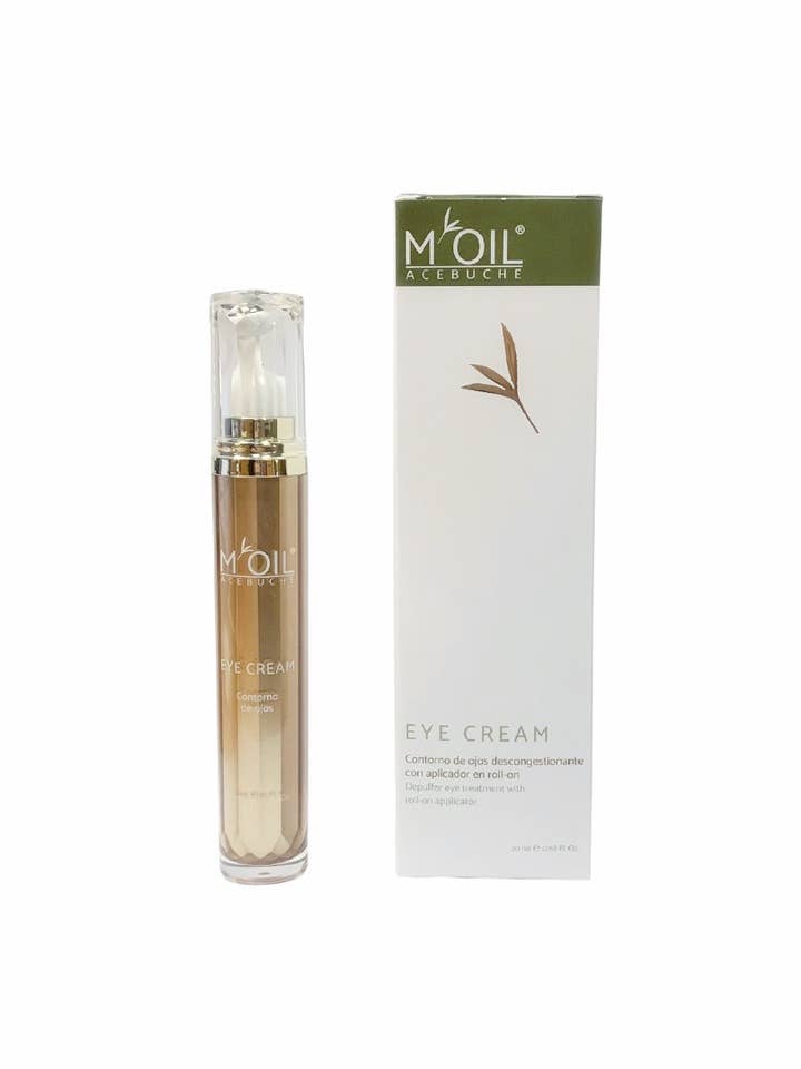 EYE CREAM Eye Contour with roller 20ml MOIL ACEBUCHE for wholesale by sesioMWorld - M·O·I Professional