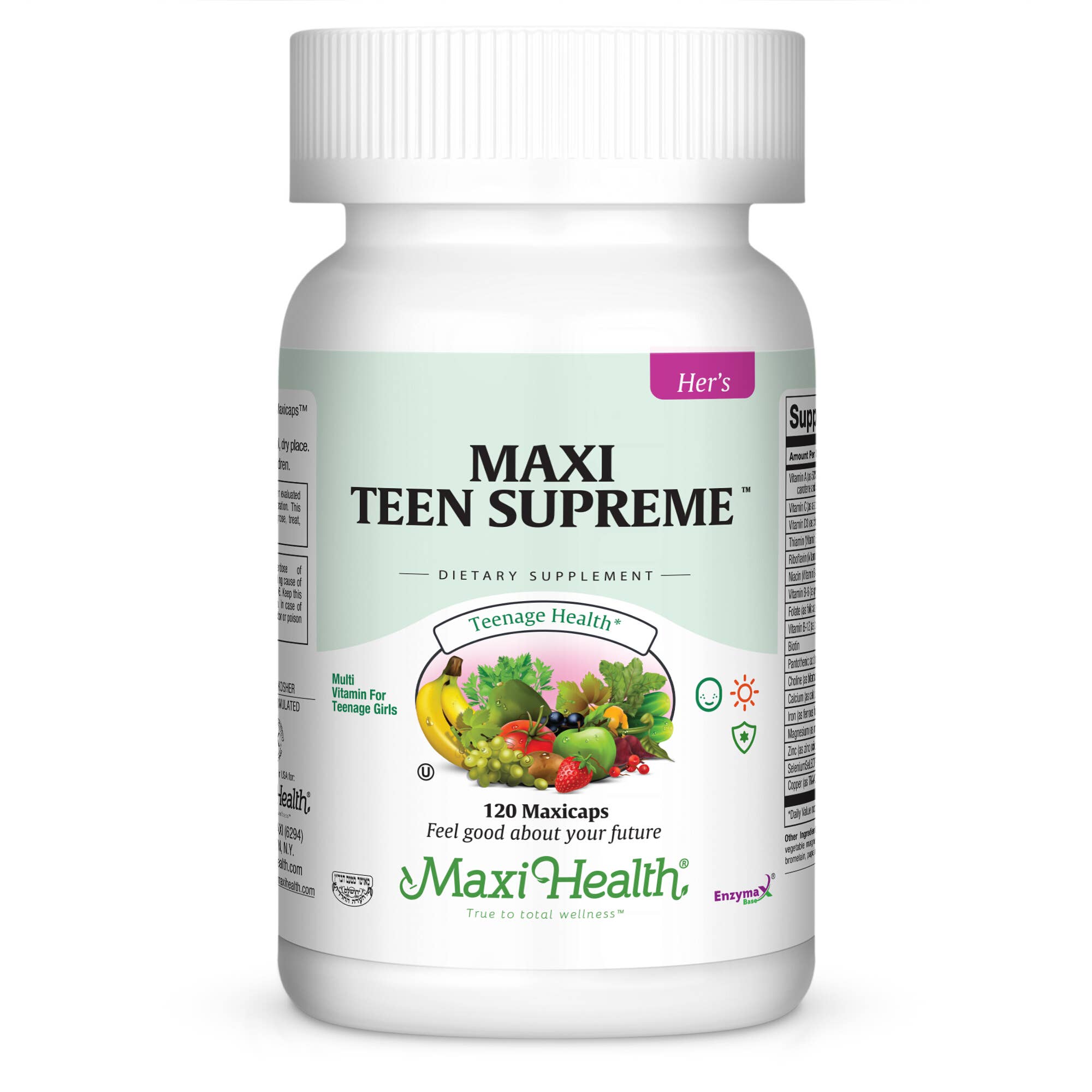 Maxi Health - Vente Supplément oral/vitamine - Adolescent Supreme à elle1