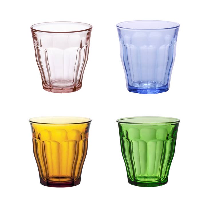 Gobelets Picardie Pastel Colorés 25cl - 8,75 Oz x4 pour la vente par Clémentine Boutique