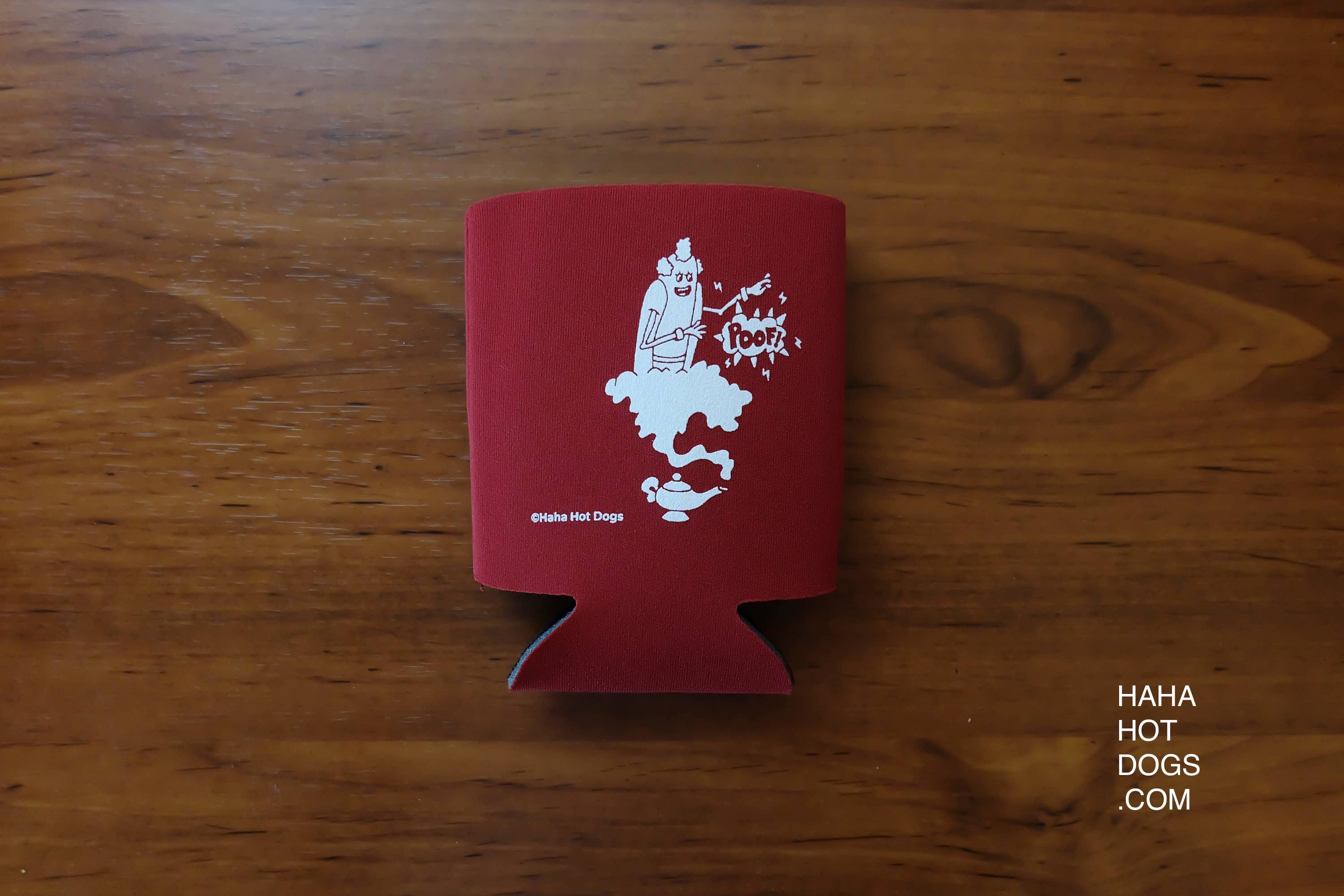 Haha Hot Dogs - Wholesale Drink Huggers & Koozies - Drink Holder - I Wish This Was A Hot Dog0