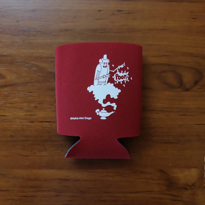 Haha Hot Dogs - Wholesale Drink Huggers & Koozies - Drink Holder - I Wish This Was A Hot Dog