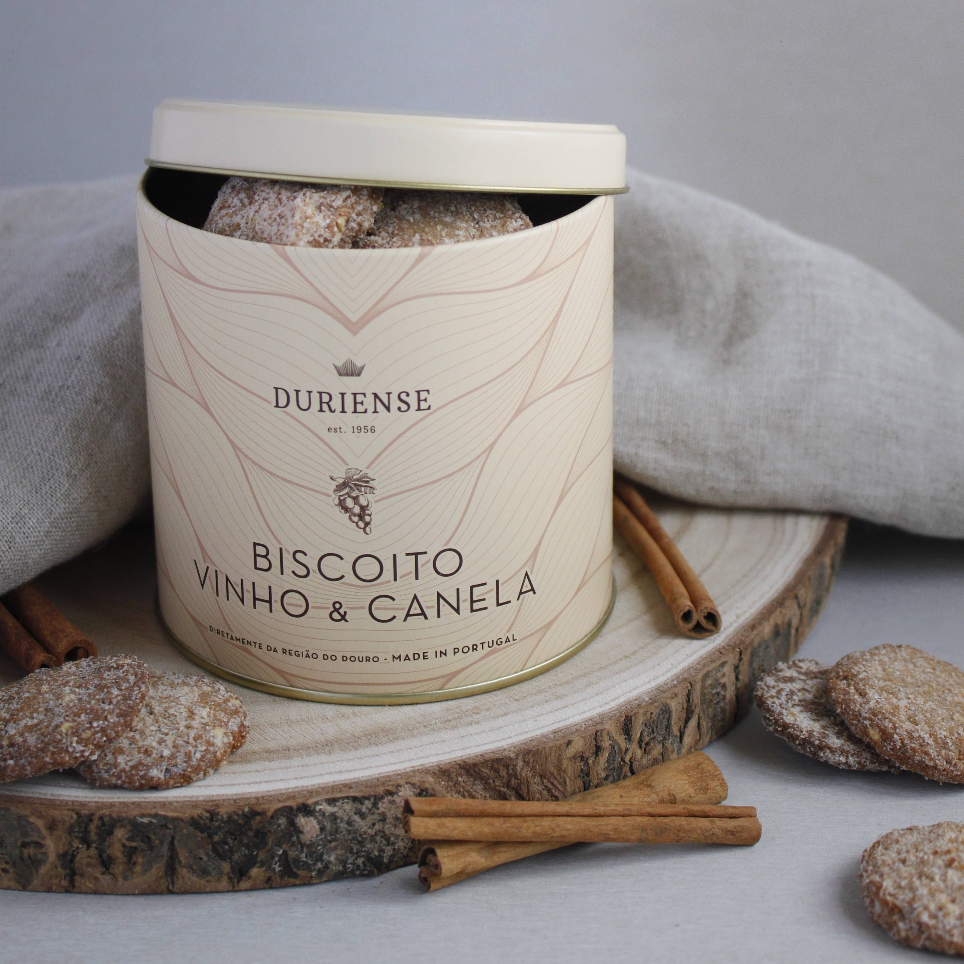 Duriense - Wholesale Cookie - Port Wine and Cinnamon Cookie - TIN3