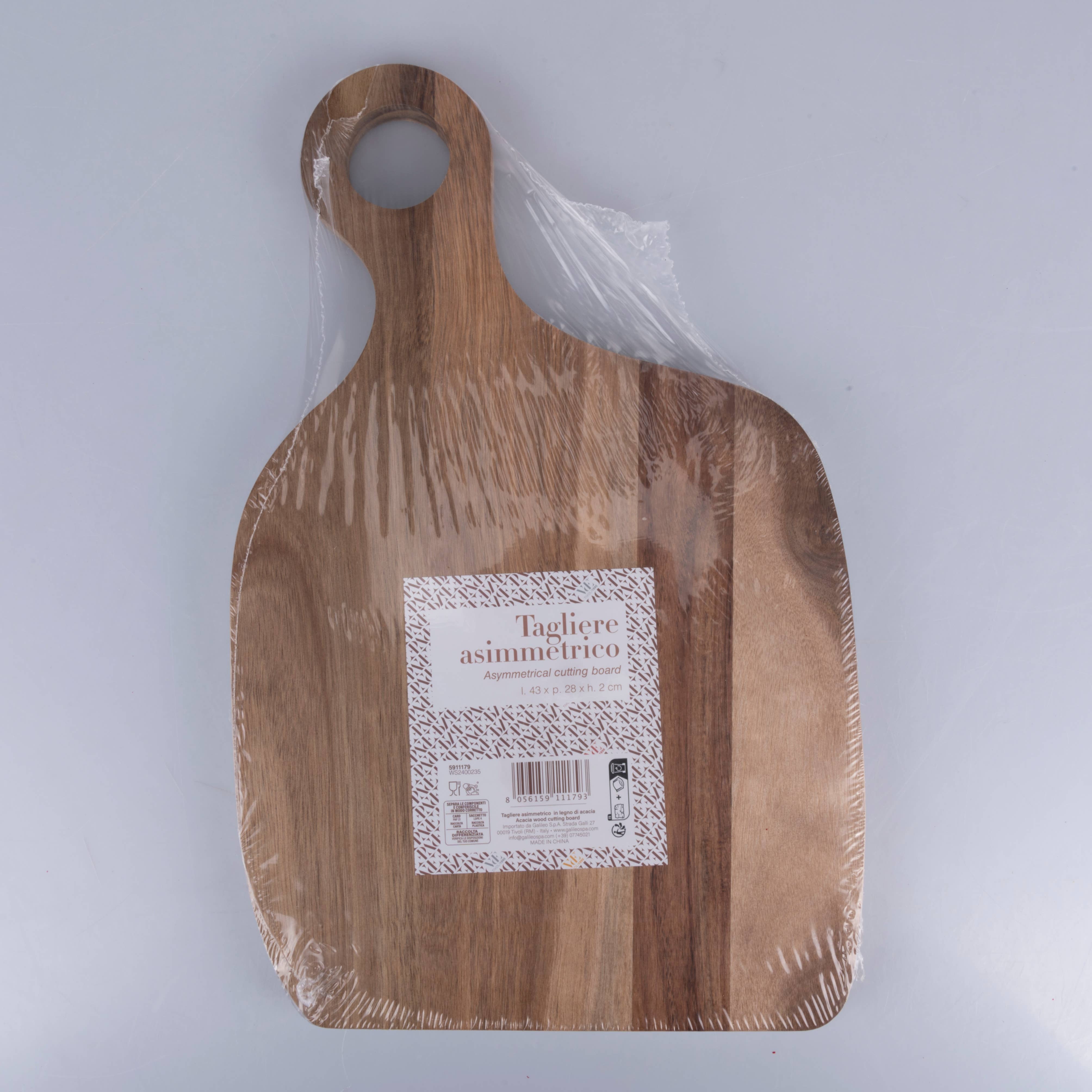 VdE Tivoli 1996 - Wholesale Cutting Board - WOODY ASYMMETRICAL ACACIA CUTTING BOARD 28X43X2CM2