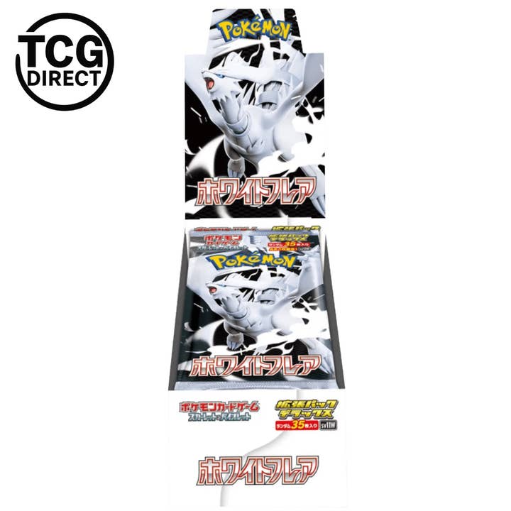 Display deluxe 4 booster Pokémon White Flare SV11W Japonais pour la vente par TCGDIRECT