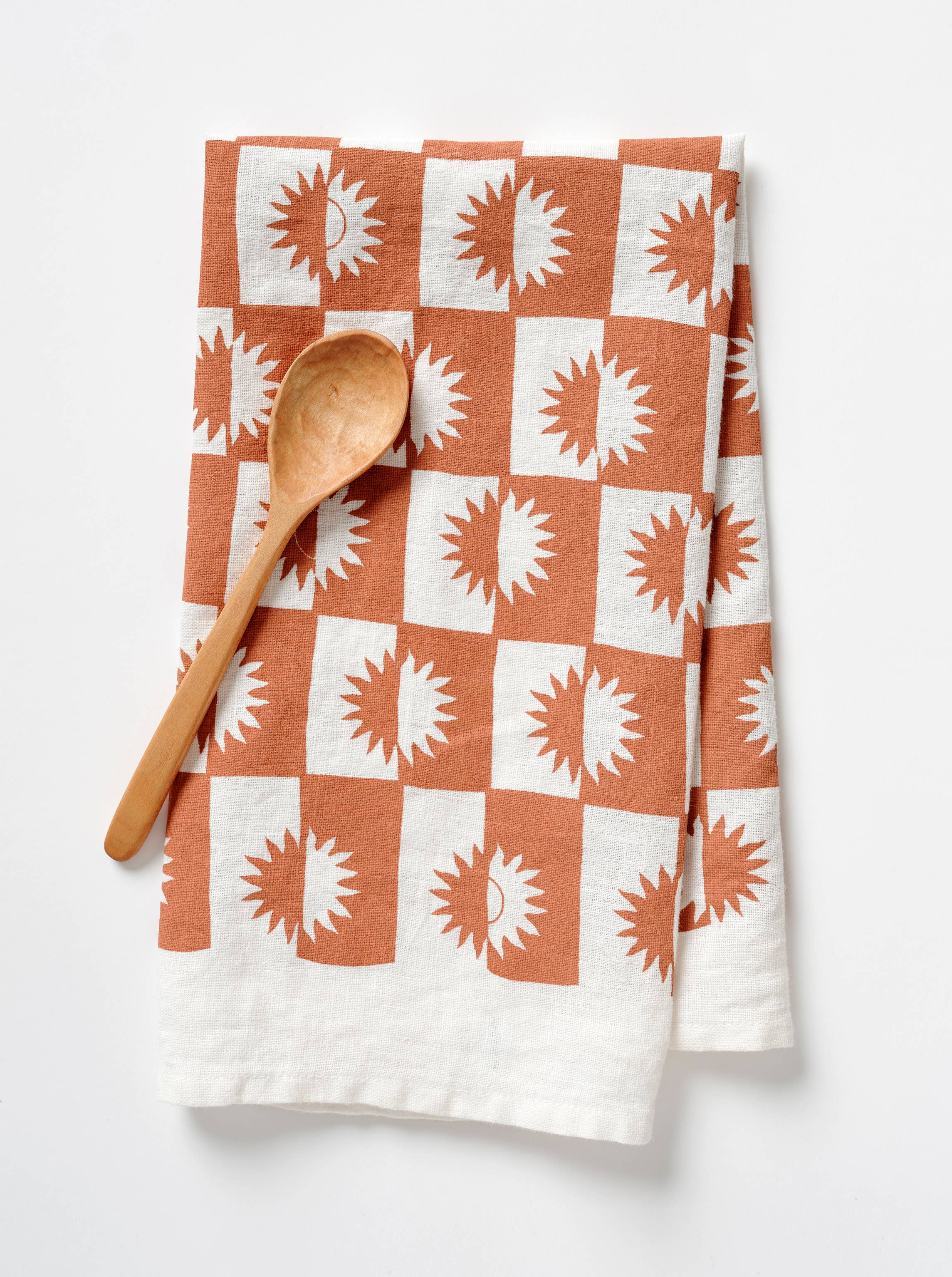 Elana Gabrielle – wholesale Tea towel – Sunrise Linen Tea Towel - Absorbent Towel, Graphic Sun Style8