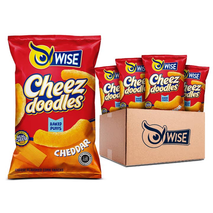Cheddar Baked Puffs for wholesale by Wise Foods