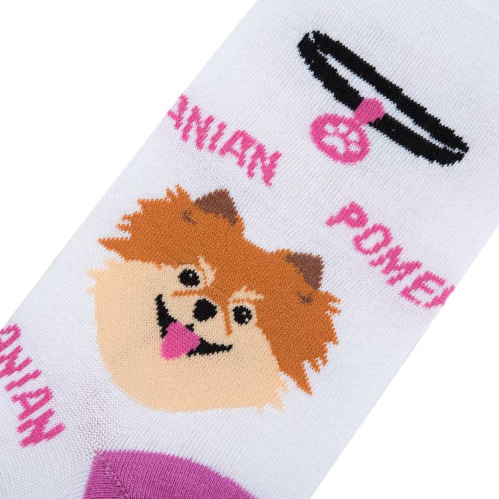 Crazy Socks - Wholesale Socks - Women's - Crazy Socks - Womens Crew - Pomeranian3