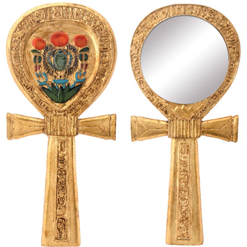 Pacific Trading - Wholesale Compact Mirror - Egyptian Ankh Hand Mirror2
