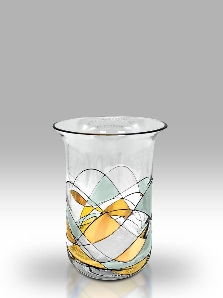 Guldmosaik - 14 cm Håndbuket for engroshandel hos Nobile Glassware Ltd.