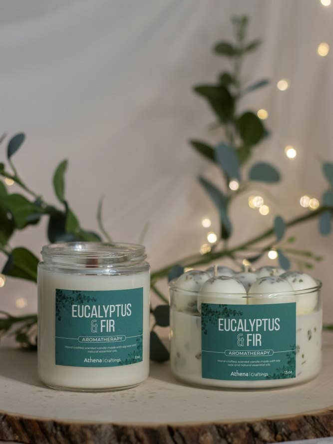 Eucalyptus et sapin pour la vente par Athena Craftings