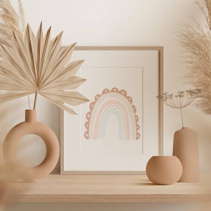 Stampa arcobaleno Boho per la vendita all'ingrosso da parte di Folk + Nest™
