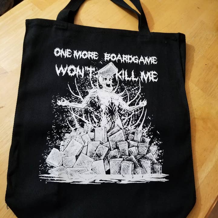 Thread By Dawn - Wholesale Tote Bag - Unisex - One More Boardgame Won't Kill Me Tote Bag2