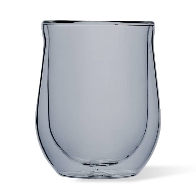 Glass Stemless - Double Pack - Grey for wholesale by CORKCICLE