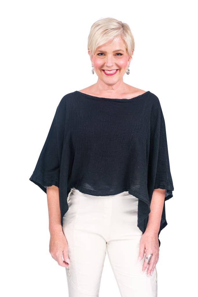 TINA Stephens Italy/Tees By Tina – Großhandel Poncho – Damen – Gewebter Poncho aus Leah (BQ168)7