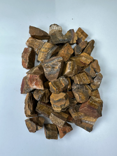 CaNatureLover – Engroshandel Spirituelle sten og krystaller – Tiger Eye RAW, 0,75 „-1.25" Størrelse, RAW Tiger Eye7