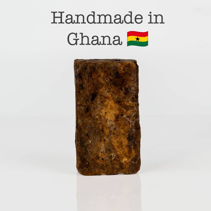 GreenWave - Vente Pains de savon - Savon noir africain authentique brut - 5 oz (167 g)0