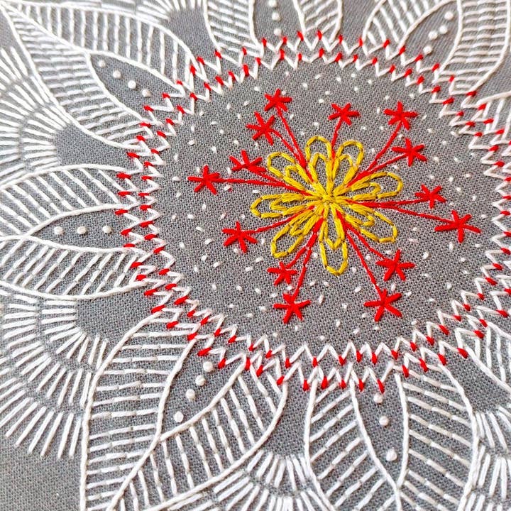 cozyblue handmade – Engroshandel Broderitilbehør – efterår mandala broderi kit10