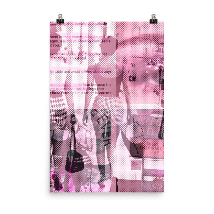 Emotional nicht verfügbar Drucken für den Großhandel von Goldengen Print