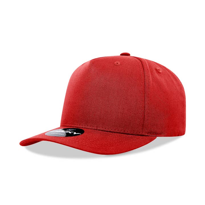 The Park Wholesale - Vente Casquette de baseball – unisexe - Decky 6024 - Casquette structurée en mélange de coton et de polyester à 5 panneaux à profil moyen - 60249