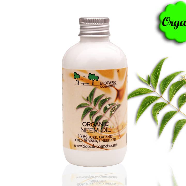 Organic Neem Oil, 100ml for wholesale by Biopark Cosmetics