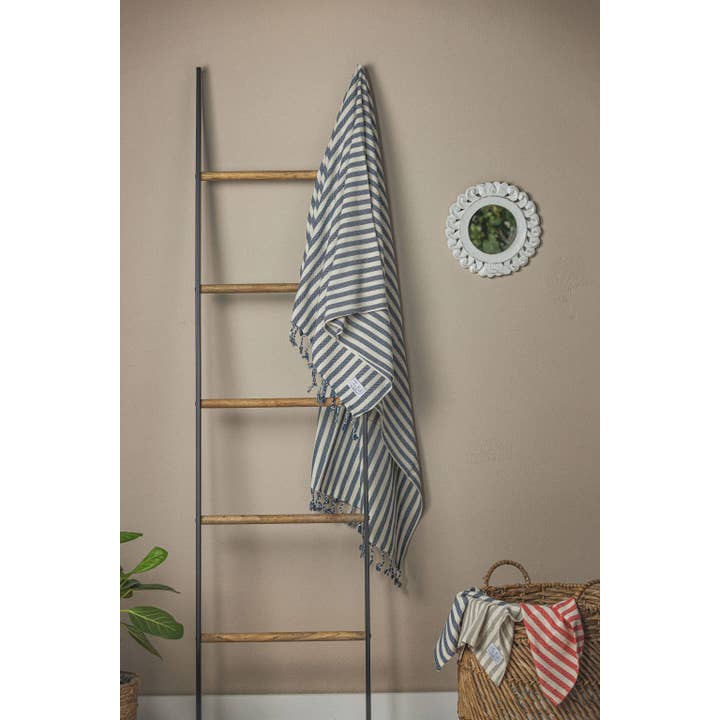 The Bali Market - Wholesale Bath Towel - Vertical Stripe Turkish Towel / Throw