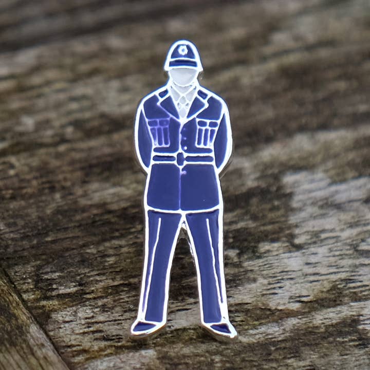 British Police officer 'Bobby' Lapel Pin Brooch for wholesale by Alexander Thurlow & Co Ltd