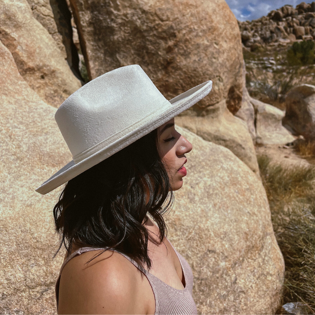 The Modern Cactus Co - Wholesale Fedora - Unisex - Vegan Pencil Curl Stiff Brim Fedora Hat27