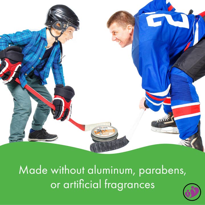 MONA BRANDS, LLC - Wholesale Deodorant - Unisex - Hand Deodorant for Hockey Players Natural | ORANGE | Unisex6