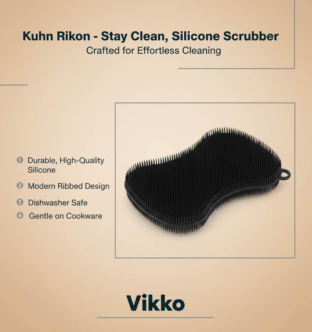 Kadra Kitchenware - Wholesale Cleaning sponge - Kuhn Rikon - Stay Clean, Silicone Scrubber3