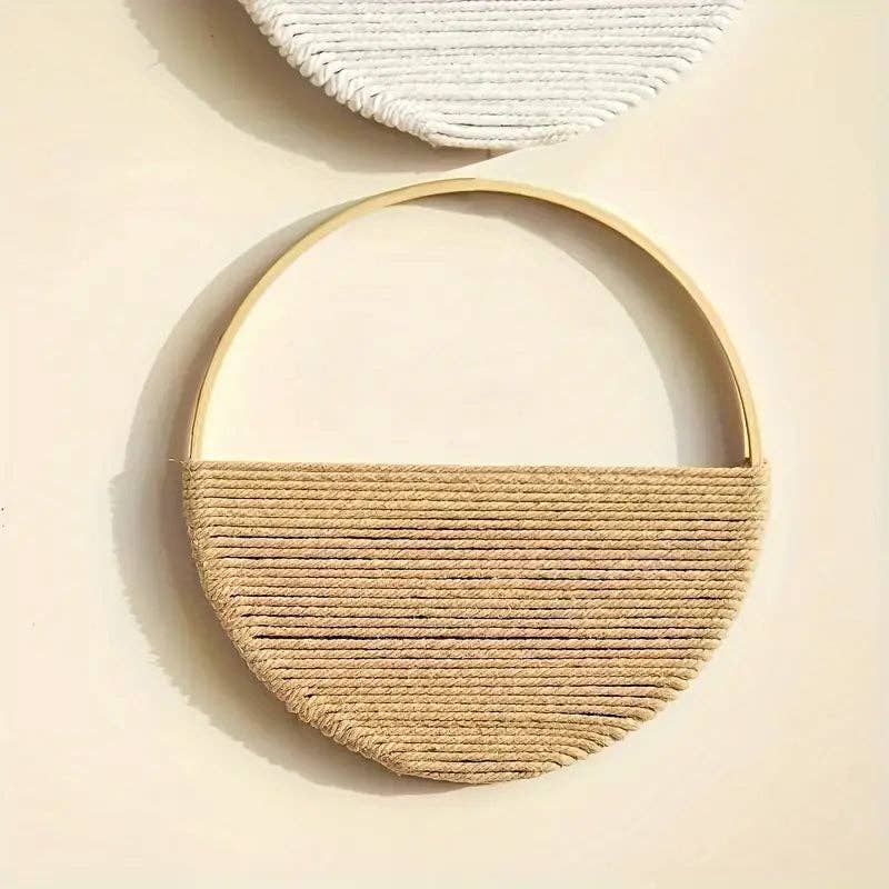 Huis Van Merken - Wholesale Wall Accent - 2pcs Handcrafted Bamboo Wall Art Set0