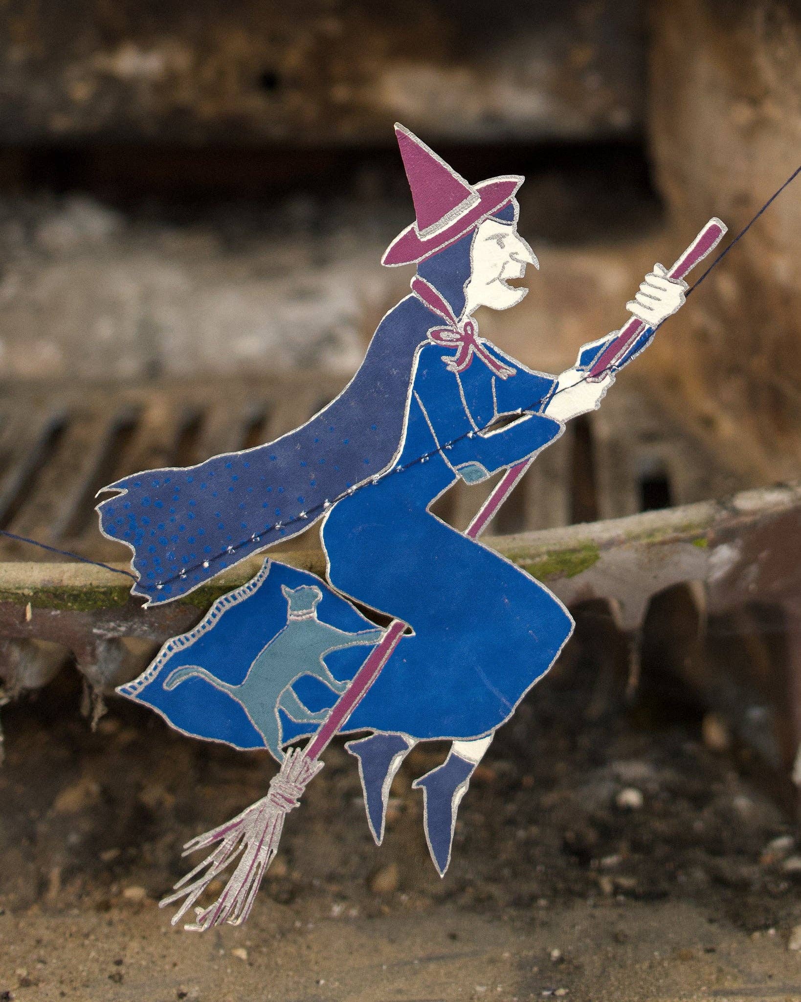 East End Press – wholesale Bunting/Krans – Wicked Witches sydd girlang8