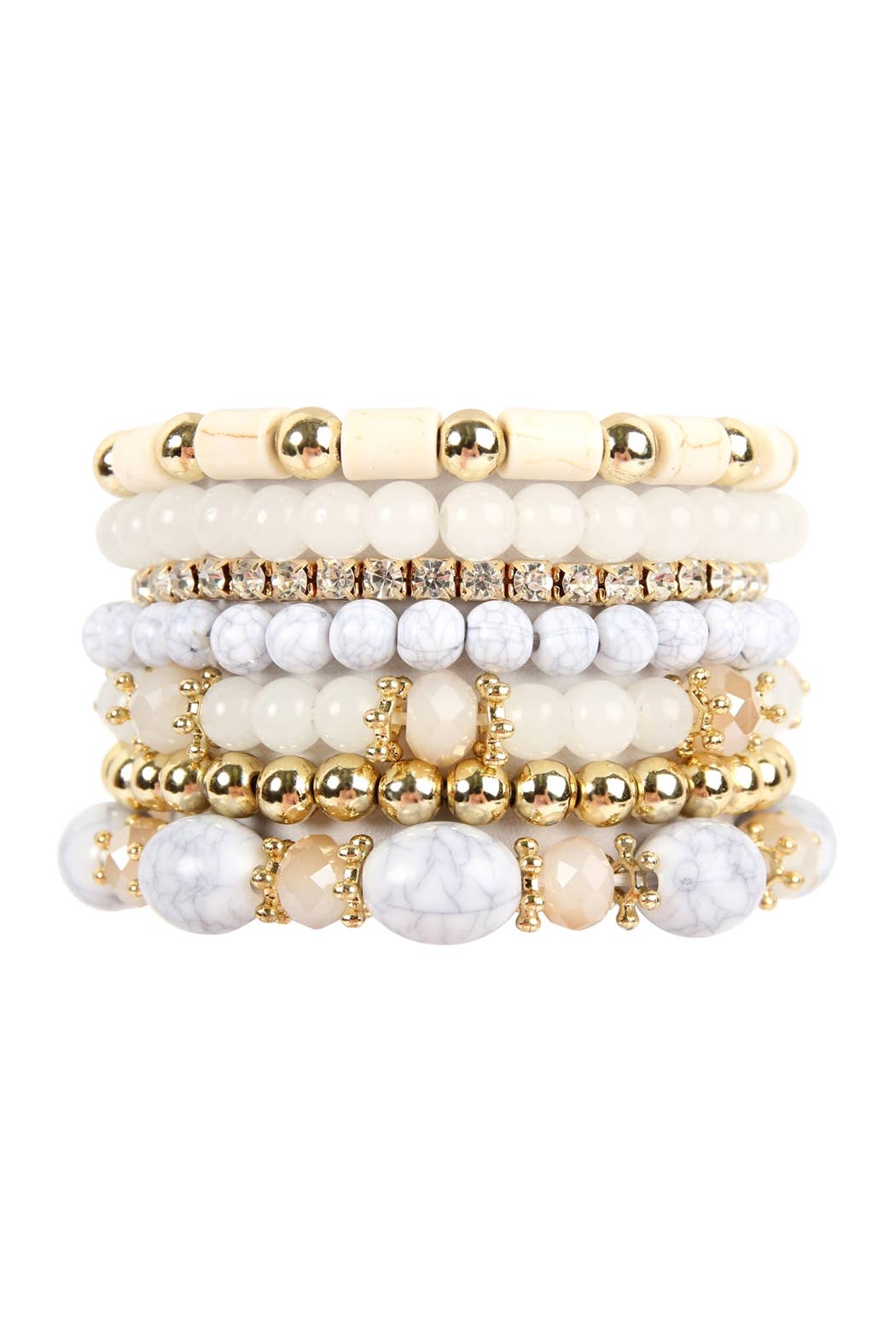 MYS Wholesale Inc - Vente Bracelet de perles - Bracelet empilable multiperles6