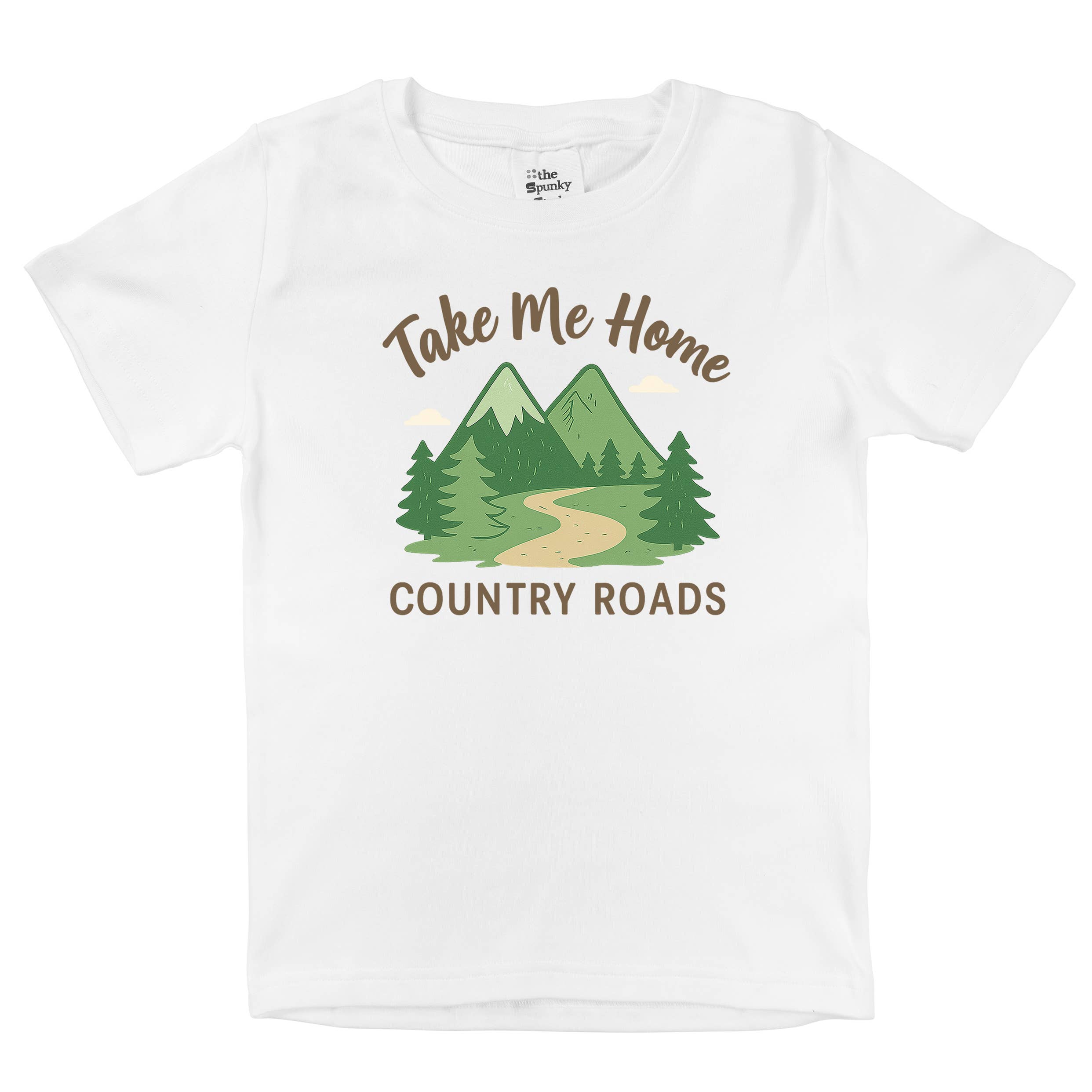 Spunky Stork - Wholesale Bodysuit (Non-Footed) - Baby - Country Roads Organic Baby Bodysuit Toddler Kids Tee Shirt6