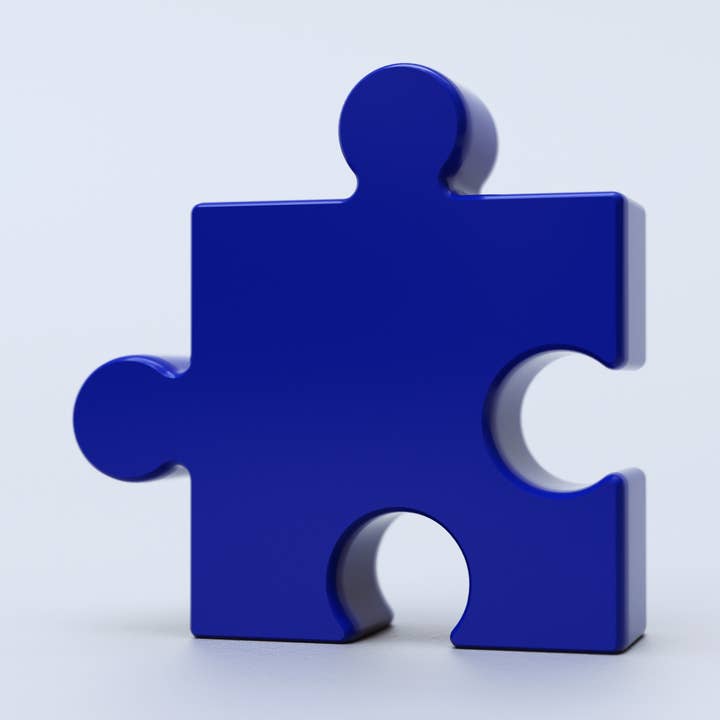 Fluid market - Wholesale Vase - Blue Puzzle Vase0