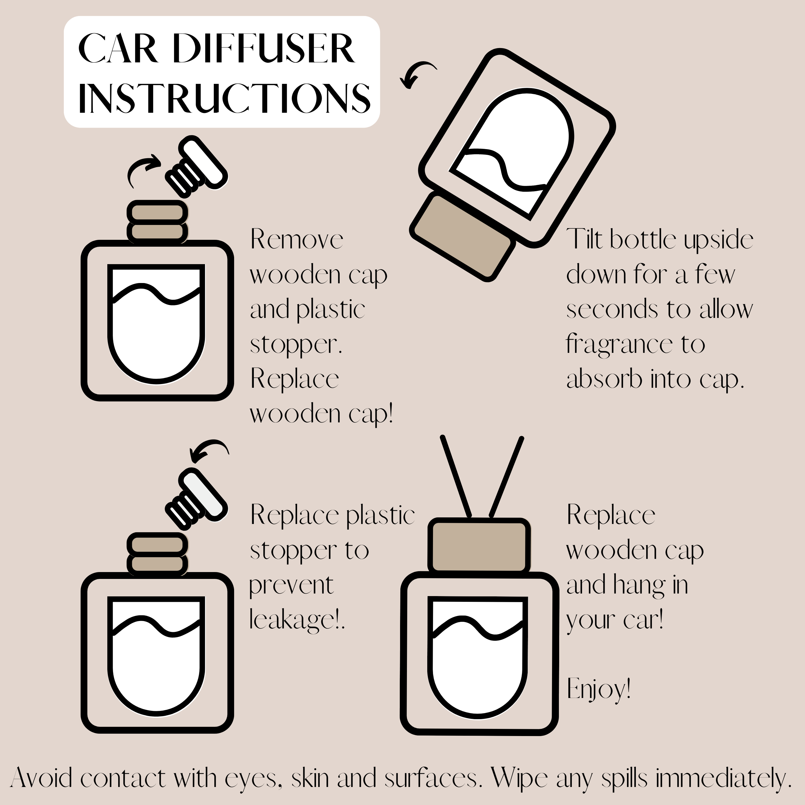 Cozyvibecandlestudio - Wholesale Car Freshener - Unisex - Car Diffusers | Travel Air Fresheners | Fall Scents are here4
