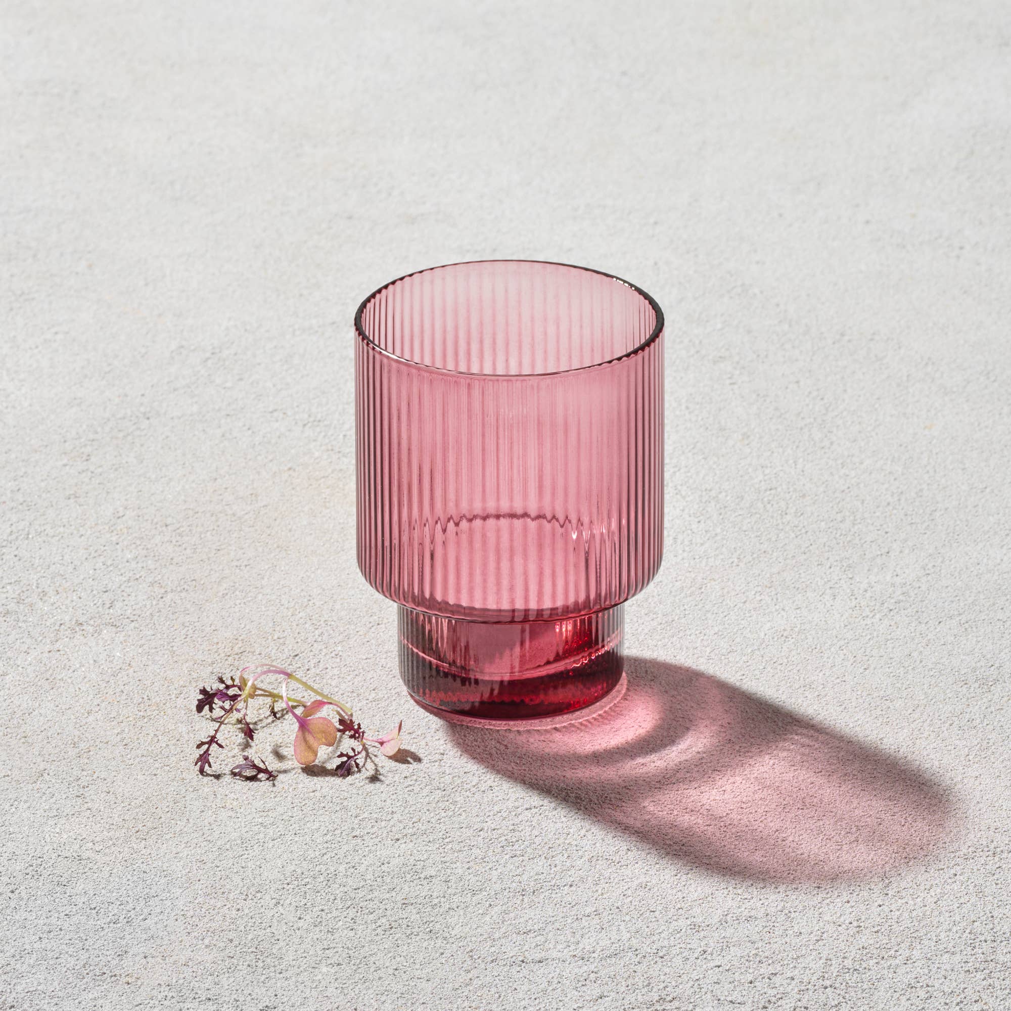 Kadra Kitchenware - Wholesale Wine Glass - Vikko Decor - Malibu, Ribbed Glass, Plum, MULTIPLE SHAPES4