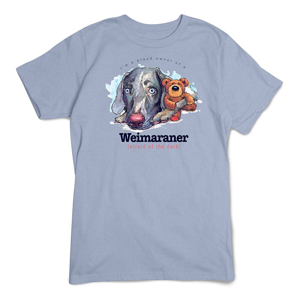 Artopia - Wholesale Screen Printed T-Shirt - Unisex - Weimaraner T-Shirt, Furry Friends Dogs0