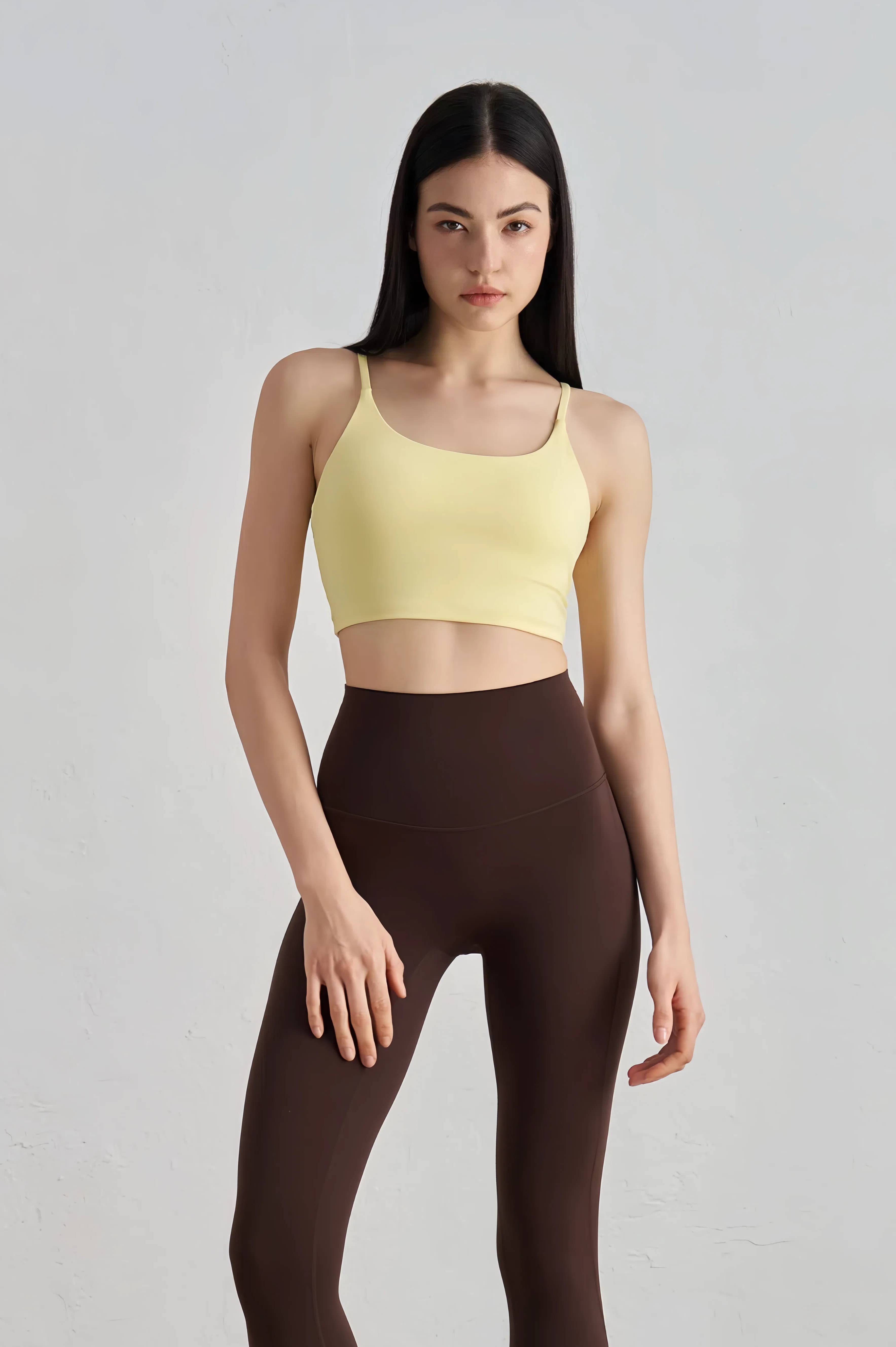 91thelabel - Wholesale Sports Bra - Women's - Esther Lycra®  Molded Cup Cami Top Sports Bra17