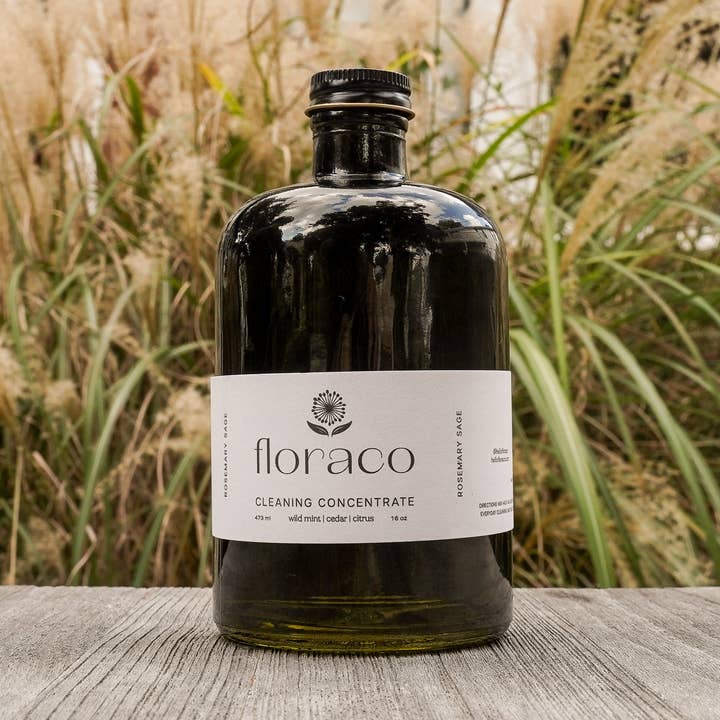 Rosemary Sage: All-Purpose Cleaner Concentrate for wholesale by Floraco
