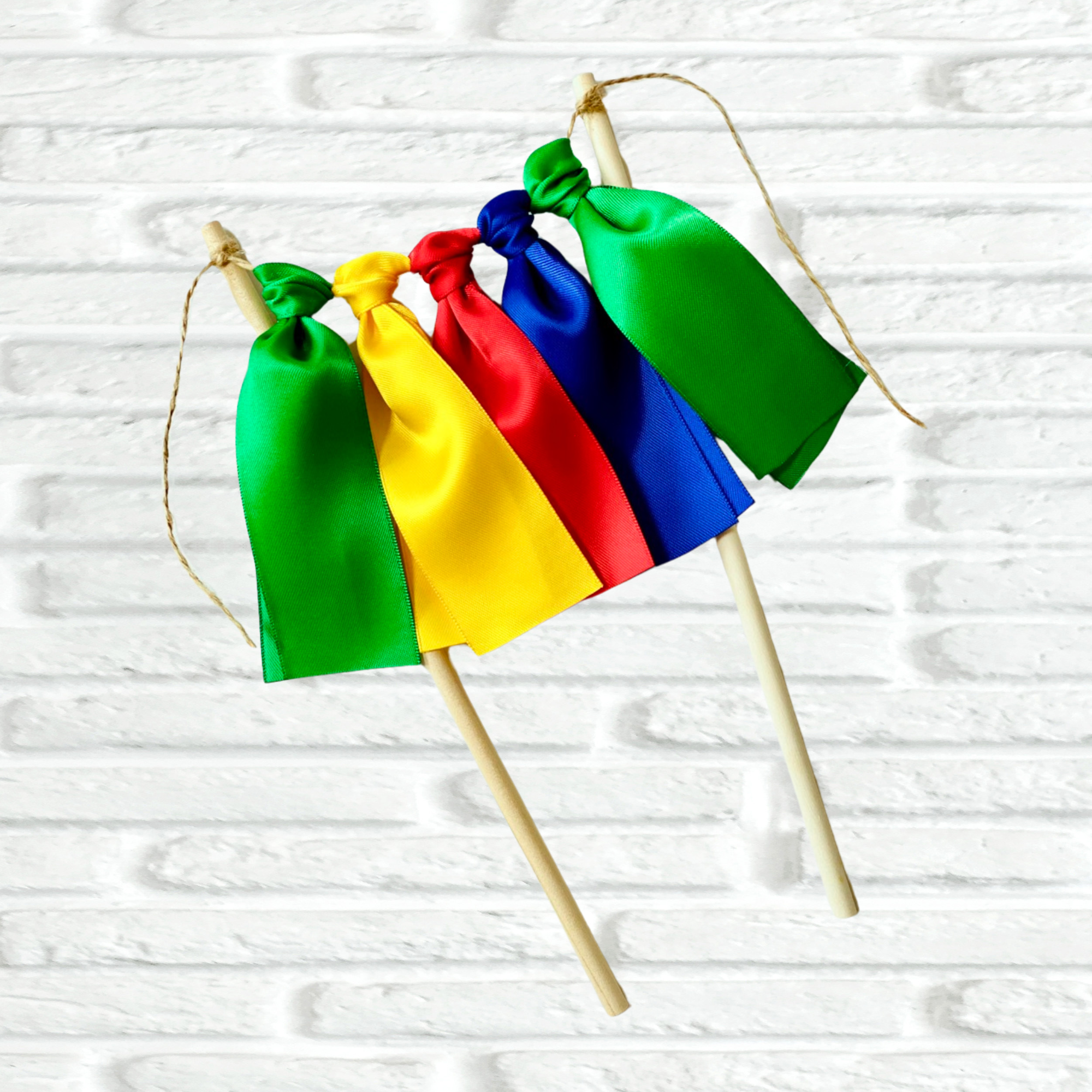 The Party Teacher - Wholesale Bunting/Garland - Primary Colors Ribbon Bunting14