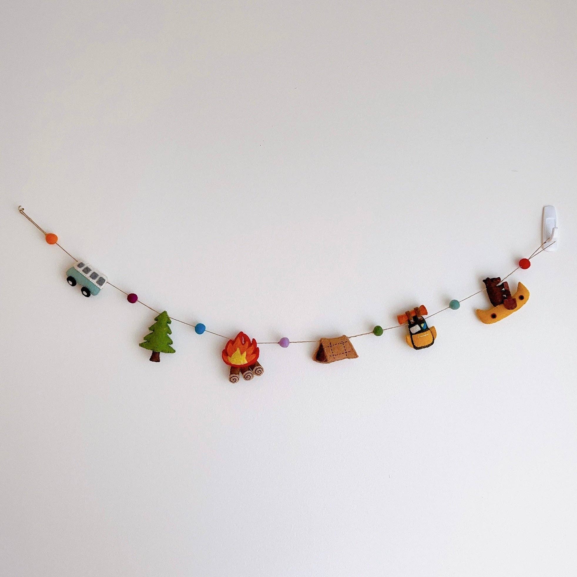 Ganapati – wholesale Bunting/garland – Felt Camping Garland1