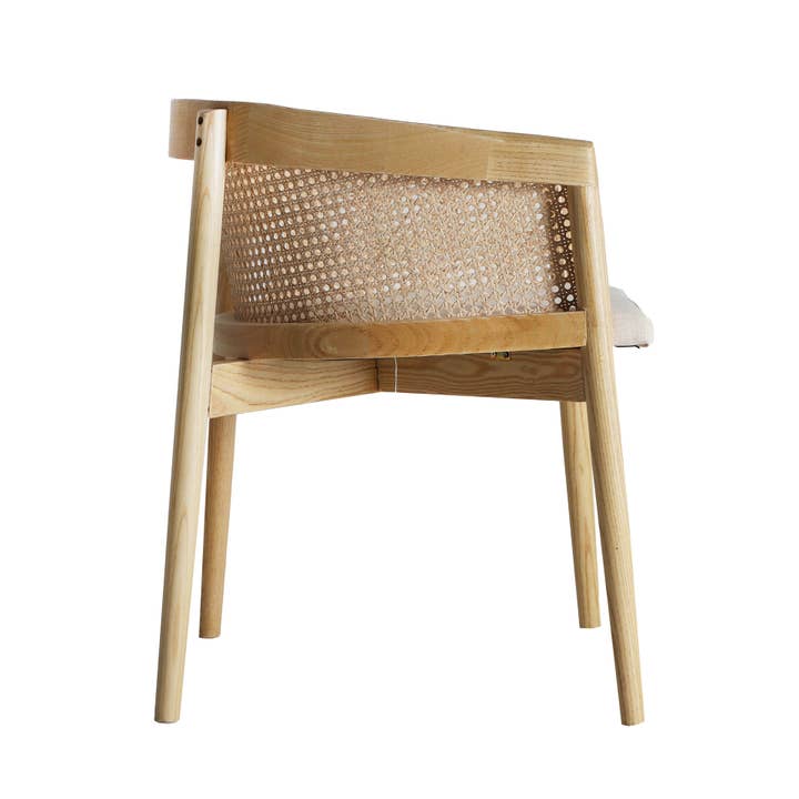 Kodu - Vendita all'ingrosso Sedie - Sedia Vikan in legno di olmo, naturale, 61x52x70 cm1