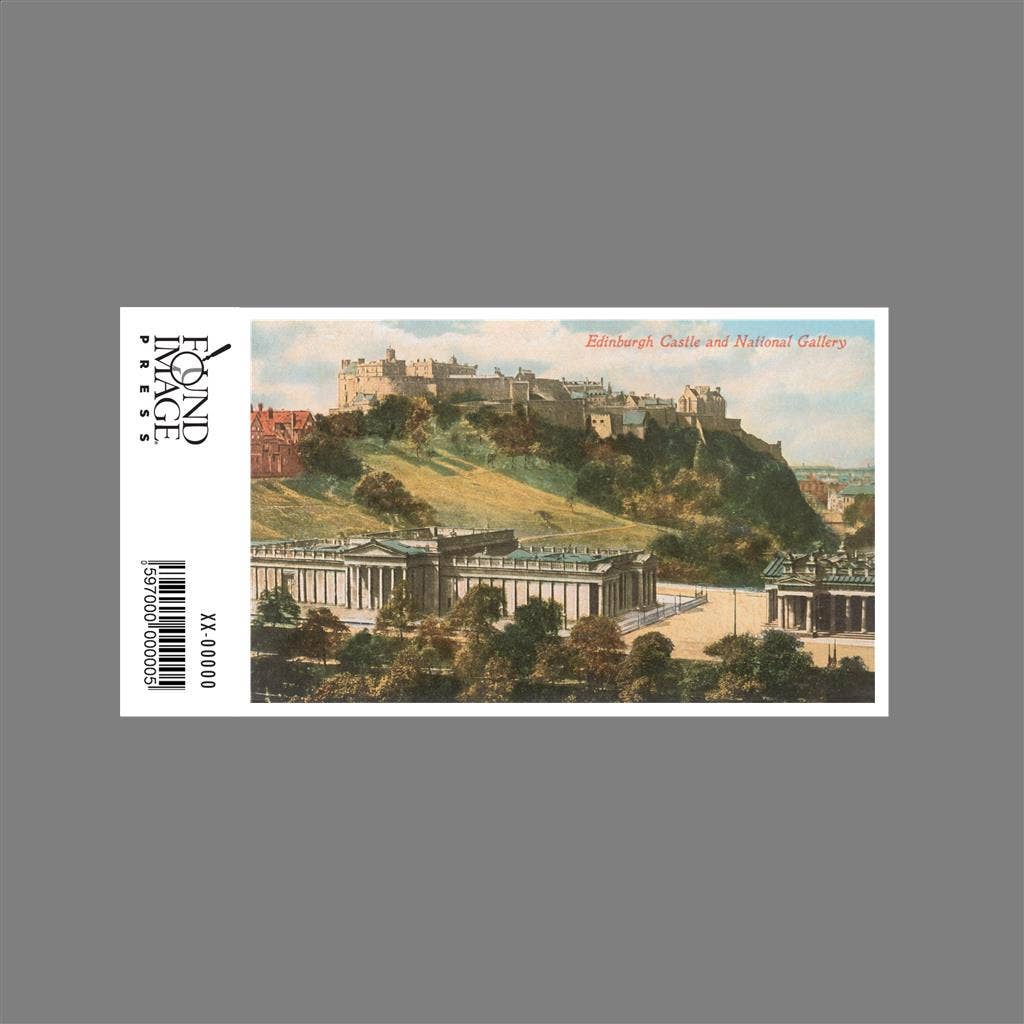 Found Image Press - Wholesale Sticker - Sticker EN-434 Edinburgh Castle1