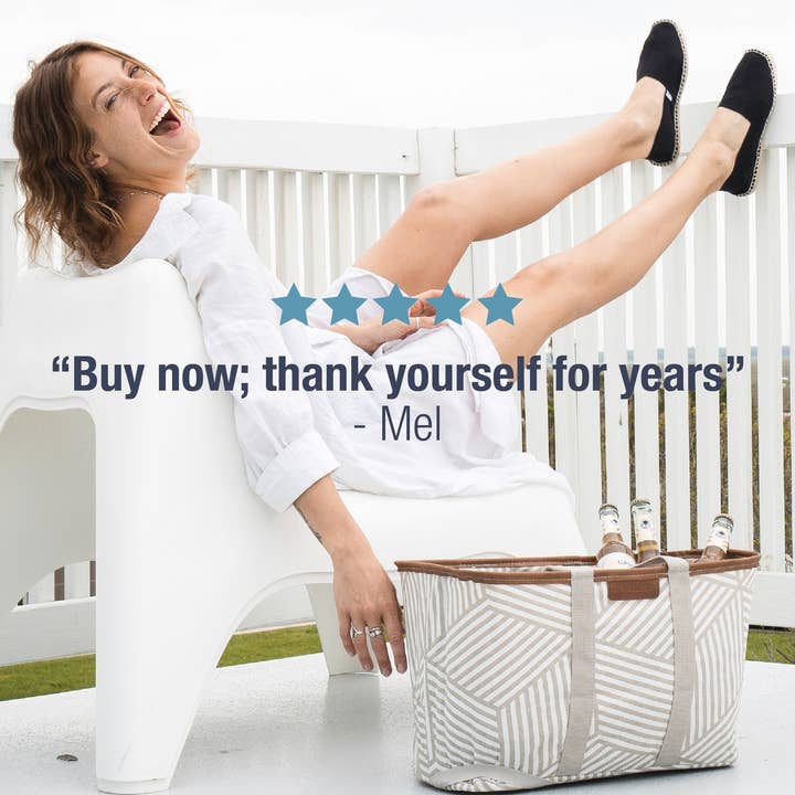 CleverMade - Wholesale Tote Bag - Women's - Collapsible LUXE Tote6