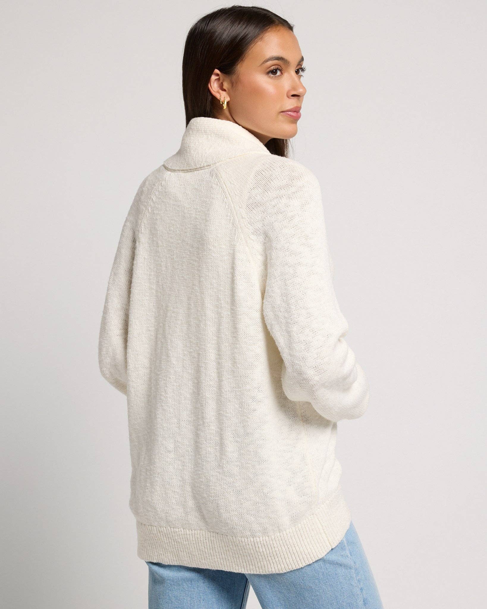 Seventy Eight and Sunny (SEAS) - Wholesale Cardigan - Women's - Aura Shawl Collar Cardigan5